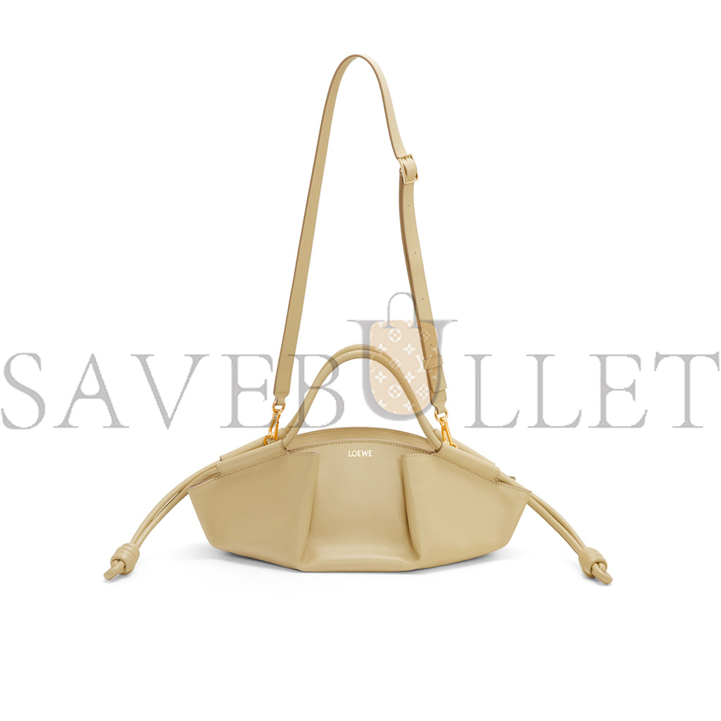 l*ew* small paseo bag in shiny nappa calfskin a709p48x02 (35x21x11.5cm)
